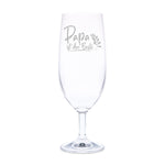 Stölzle Lausitz Bierglas mit Gravur "Papa ist der Beste"