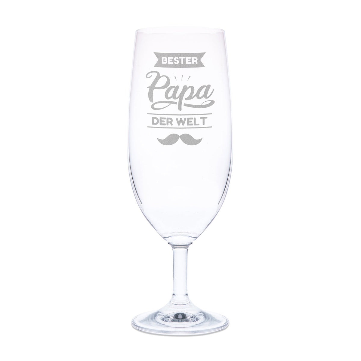 Stölzle Lausitz Bierglas mit Gravur "Bester Papa der Welt V2"
