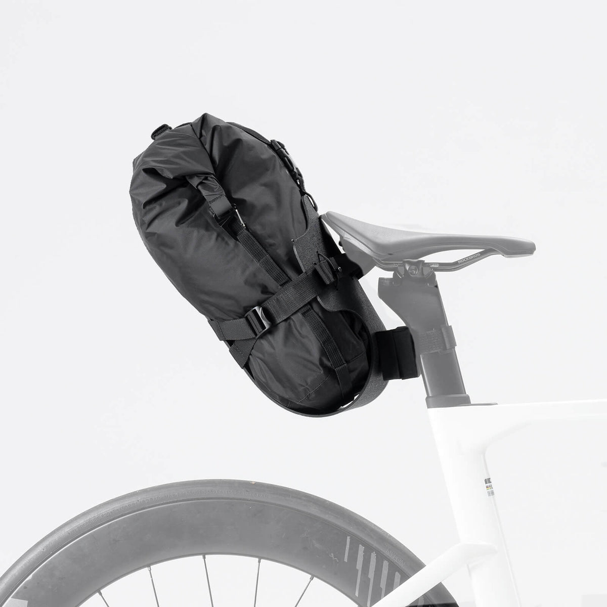 Bikepacking Heck-Gepäckträger + Wasserdichte  Kompressionstasche Set-A