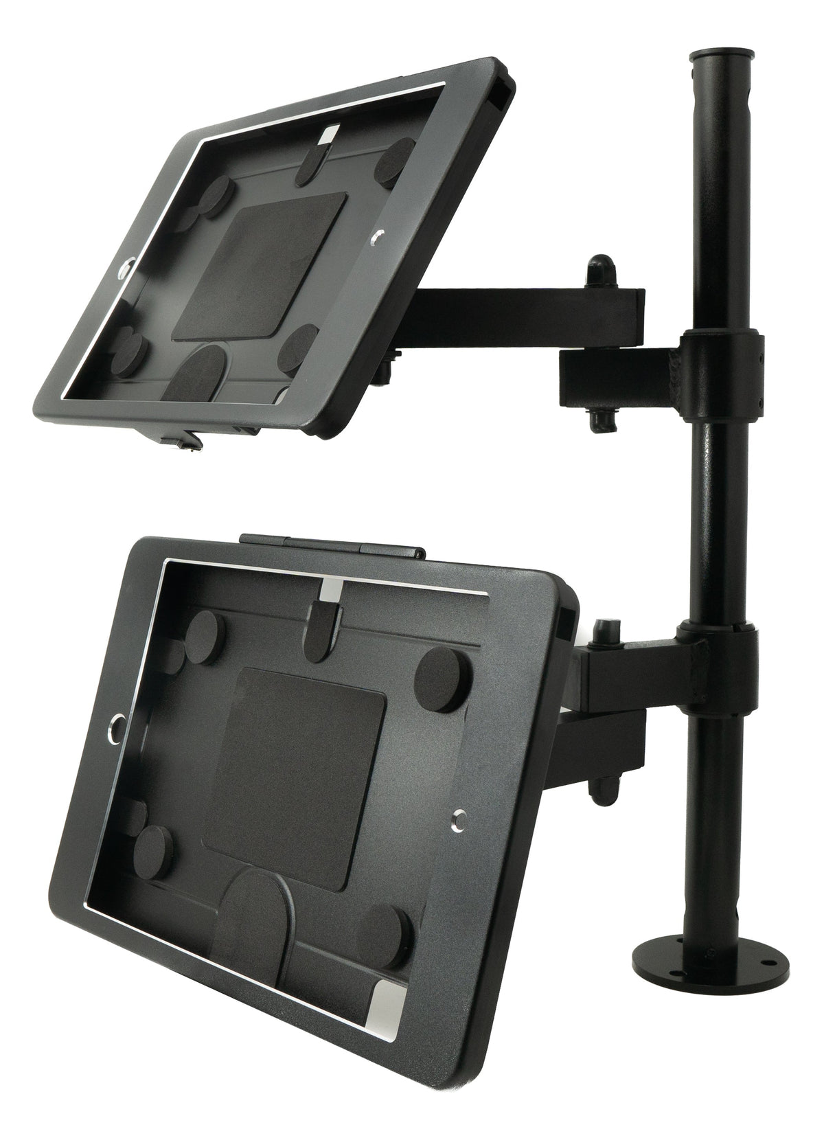 Tischständer Dual 360° Halterung abschließbar für iPad Pro 12.9" 2018 2020 2021 | System-S