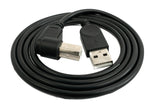 USB 2.0 Kabel 100 cm Typ B Stecker zu A Stecker Winkel in Schwarz | System-S