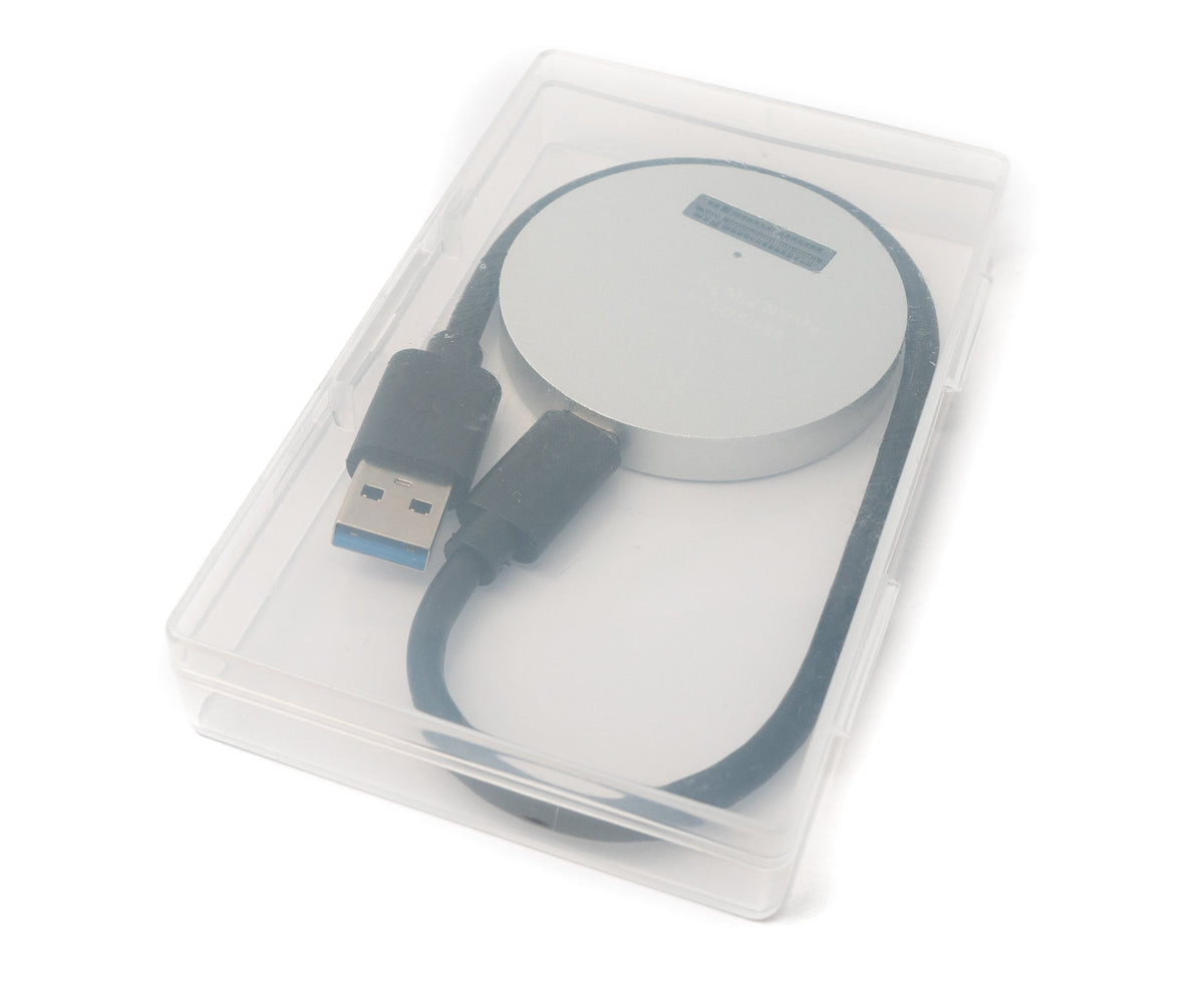 NVME Adapter M-key M.2 NGFF Buchse zu USB 3.0 Typ A SSD Kabel in Grau | System-S
