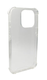 Schutzhülle aus Silikon in Weiß Transparent Hülle für iPhone 13 Pro Max | System-S