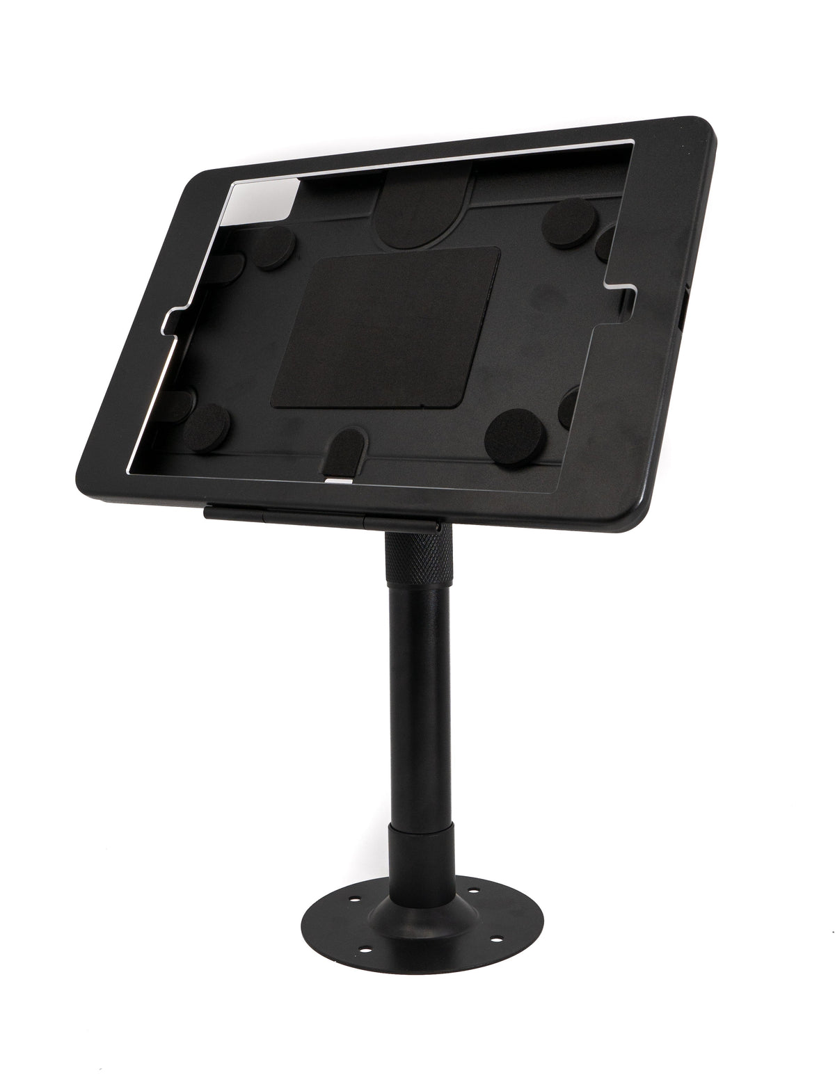 Tischständer 360° Halterung abschließbar für iPad Pro 11,0" (2018) in Schwarz | System-S