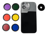 Farbfilter Set 37 mm 6 Stück Farbe Filter für Fotografie für iPhone 13 Pro Max | System-S