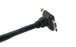 USB 3.0 Kabel 30 cm Micro B Stecker zu A Stecker Schraube Winkel | System-S