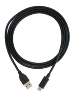 USB 3.1 Kabel 150 cm Typ C Stecker zu 3.0 Typ A Stecker in Schwarz | System-S