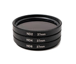 ND Linse Set Neutraldichte Filter Graufilter Kit mit Clip Tasche in Schwarz | System-S