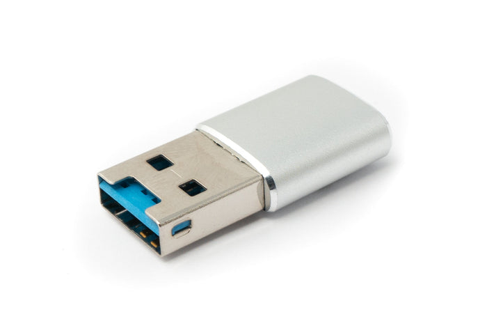 SD Karte Adapter Micro SD zu USB 3.0 Typ A Buchse Kabel Memory Card Reader Grau | System-S