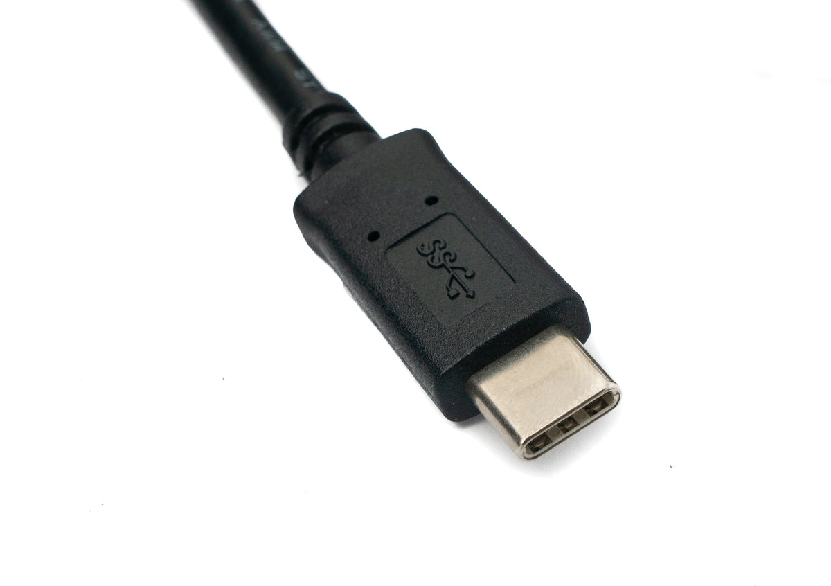 USB 3.1 Kabel 3 m Typ C Stecker zu Stecker in Schwarz | System-S