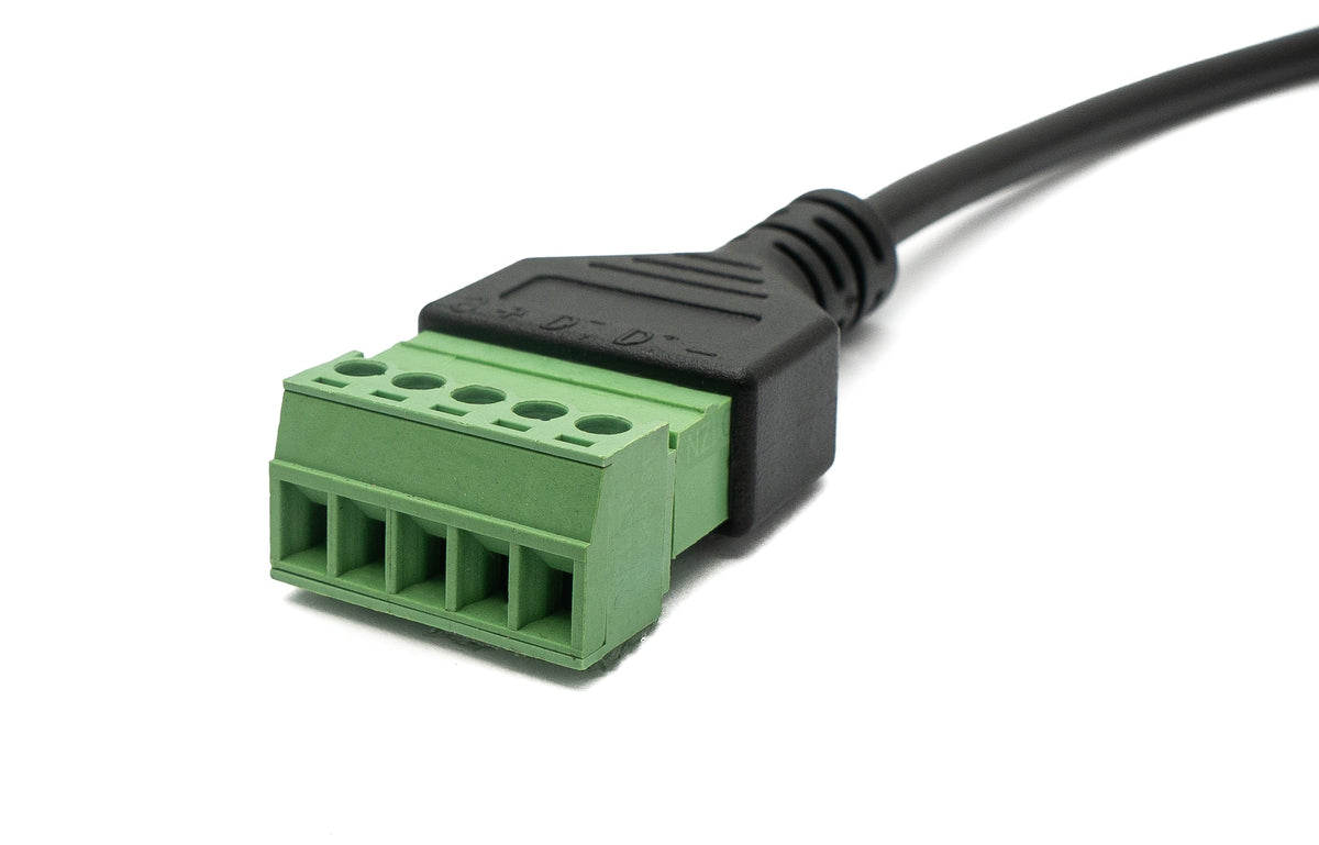 USB 3.1 Kabel 30cm Typ C Stecker zu 5 polig Leiterplattenstecker Adapter Schwarz | System-S