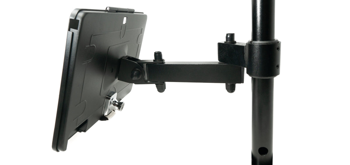 Tischständer Dual 360° Halterung abschließbar für iPad Pro 12.9" 2018 2020 2021 | System-S