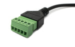 USB 2.0 Kabel 30cm Typ B Stecker zu 5 polig Leiterplattenstecker Schwarz | System-S