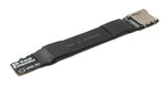 SD Karte 10 cm Kabel Micro SD Stecker zu Micro Buchse Verlängerung Adapter | System-S