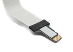 SD Karte 25 cm Kabel Micro SD Stecker zu Standard Buchse Verlängerung Adapter | System-S