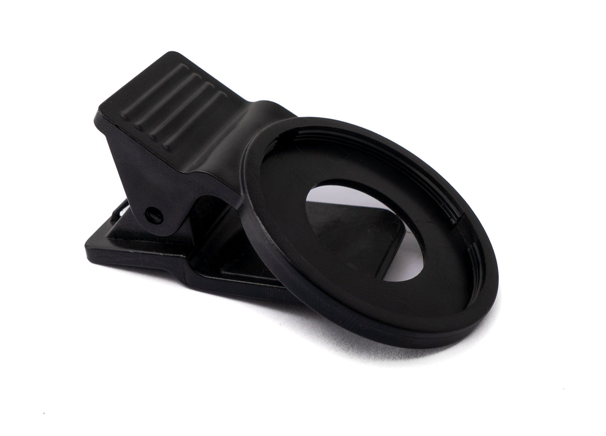 ND8 Linse 37 mm Neutraldichte Grau Filter mit Clip für Smartphones in Schwarz | System-S