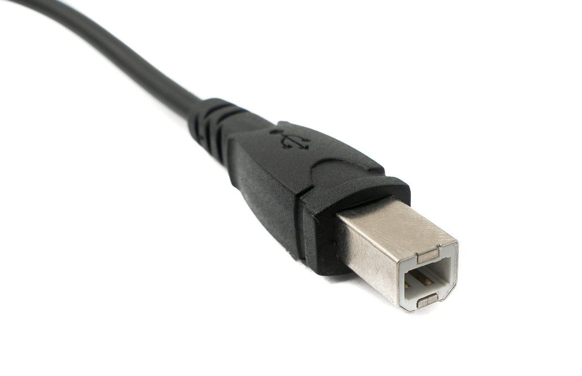 USB 2.0 Kabel 30cm Typ B Stecker zu 5 polig Leiterplattenstecker Schwarz | System-S