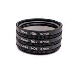 ND Linse Set Neutraldichte Übergang Filter Graufilter mit Clip Tasche Schwarz | System-S