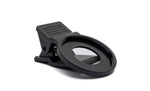 Makro Linse +2 Zoom Close Up Filter mit Clip in Schwarz | System-S