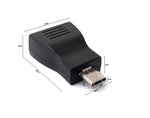Audio USB Adapter 3,5 mm Klinke Buchse zu 3.1 Typ C Stecker AUX Kabel in Schwarz | System-S