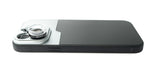 Makro Linse 30x Mikroskop Filter mit Hülle in Schwarz für iPhone 13 Pro Max | System-S