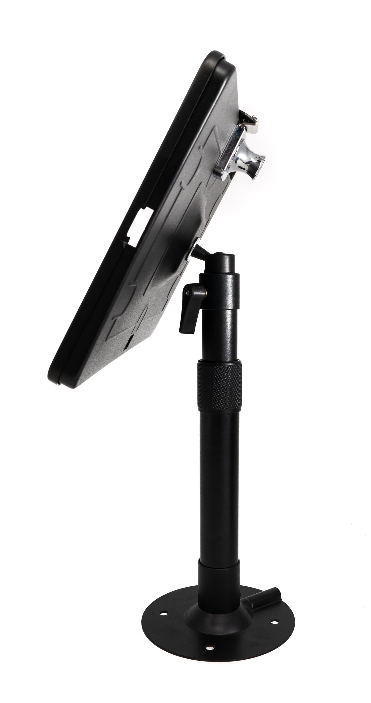 Tischständer 360° Halterung abschließbar für iPad Pro 11,0" (2018) in Schwarz | System-S