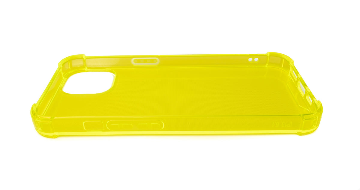 Schutzhülle aus Silikon in Gelb Transparent Hülle für iPhone 13 | System-S
