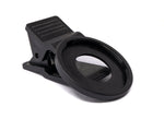 UV Filter 37 mm unbeschichtet Slim Linse mit Clip für Smartphones in Schwarz | System-S