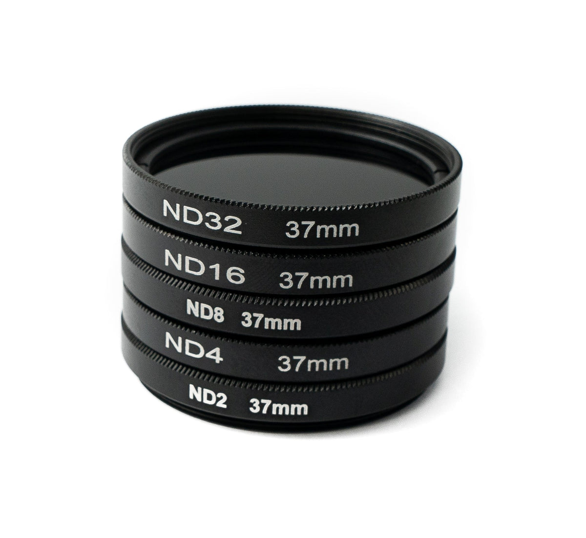 ND Filter Set 37 mm Neutraldichte mit Hülle und Tasche für iPhone 13 Pro Max | System-S