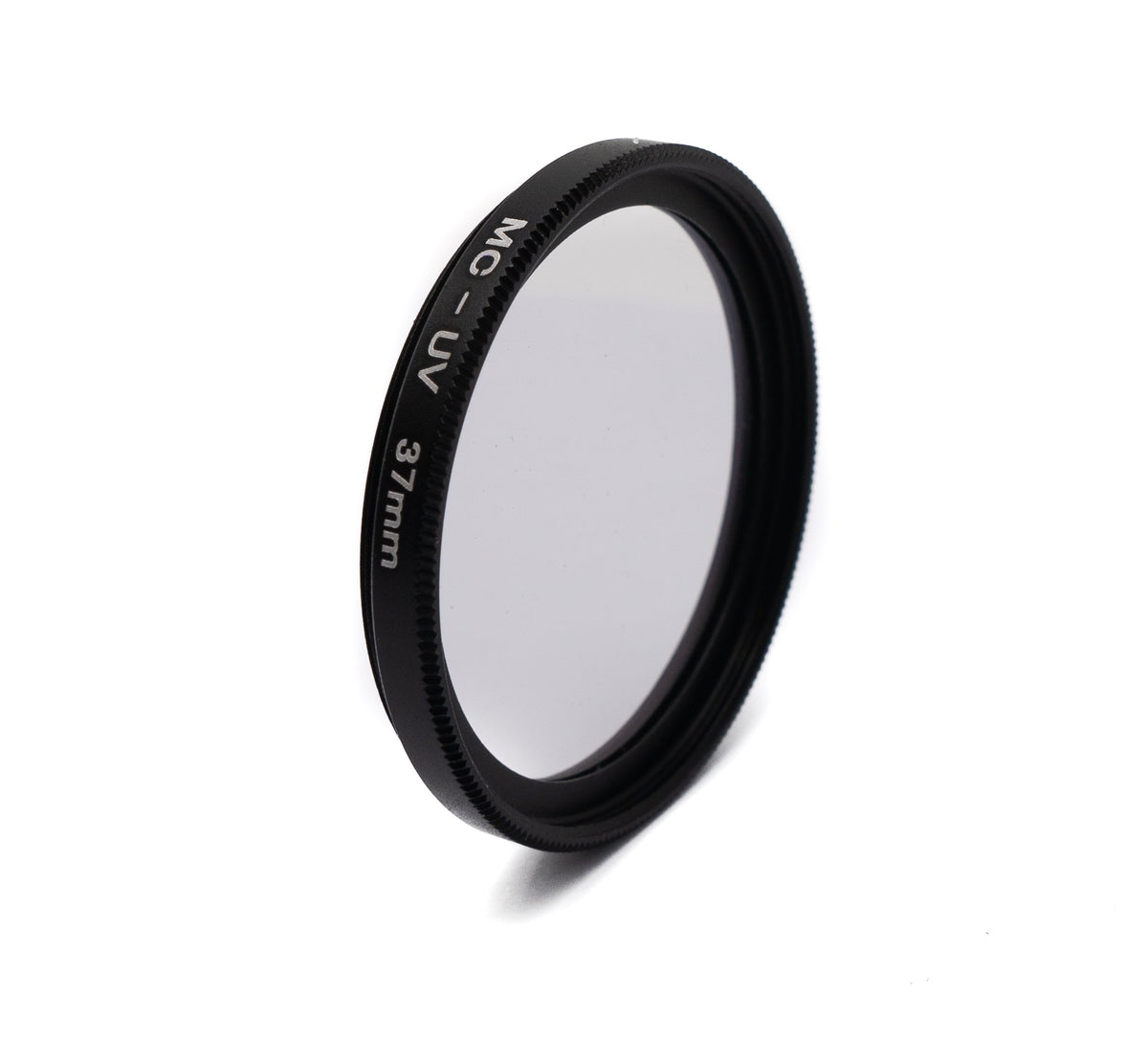 UV Filter 37 mm 12x beschichtet Slim Linse mit Clip für Smartphones in Schwarz | System-S