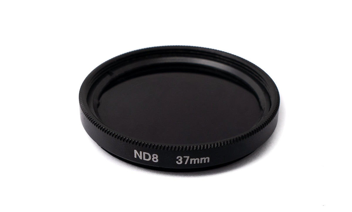 ND8 Linse 37 mm Neutraldichte Grau Filter mit Clip für Smartphones in Schwarz | System-S