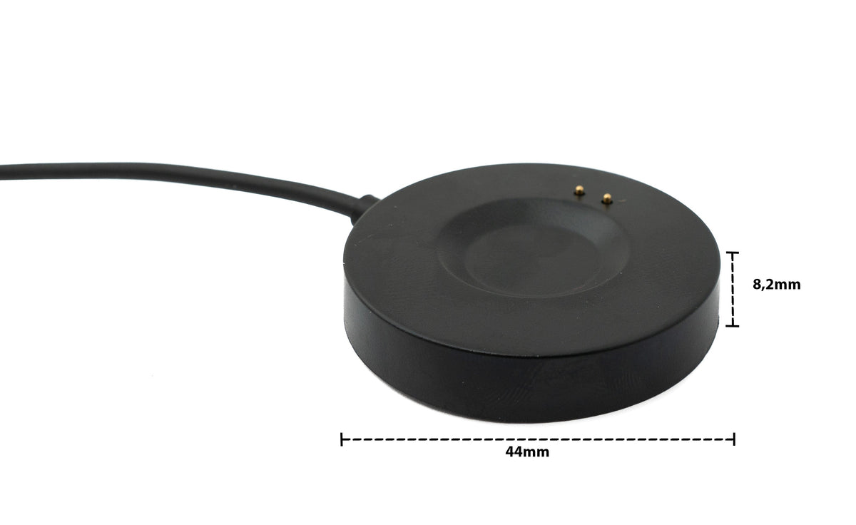 USB 2.0 Kabel 100 cm Ladestation für Realme Watch S Pro Smartwatch in Schwarz | System-S