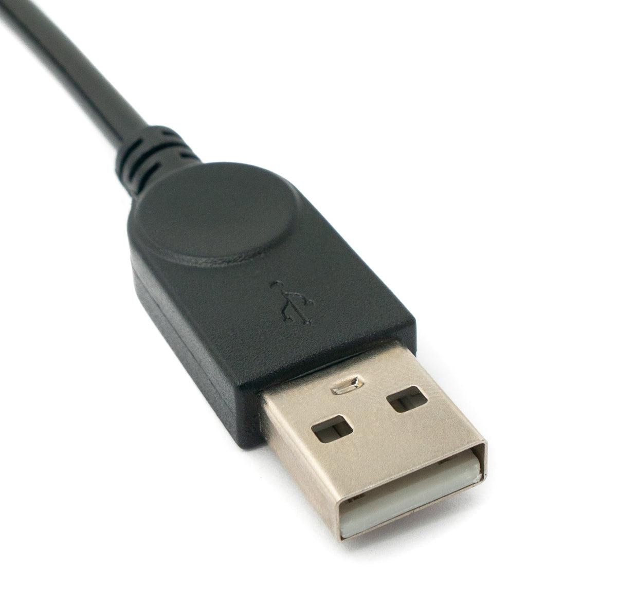 USB 3.1 Kabel 120 cm Typ C Stecker zu A Stecker Spirale Winkel Schwarz | System-S