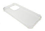 Schutzhülle aus Silikon in Weiß Transparent Hülle für iPhone 13 Pro Max | System-S
