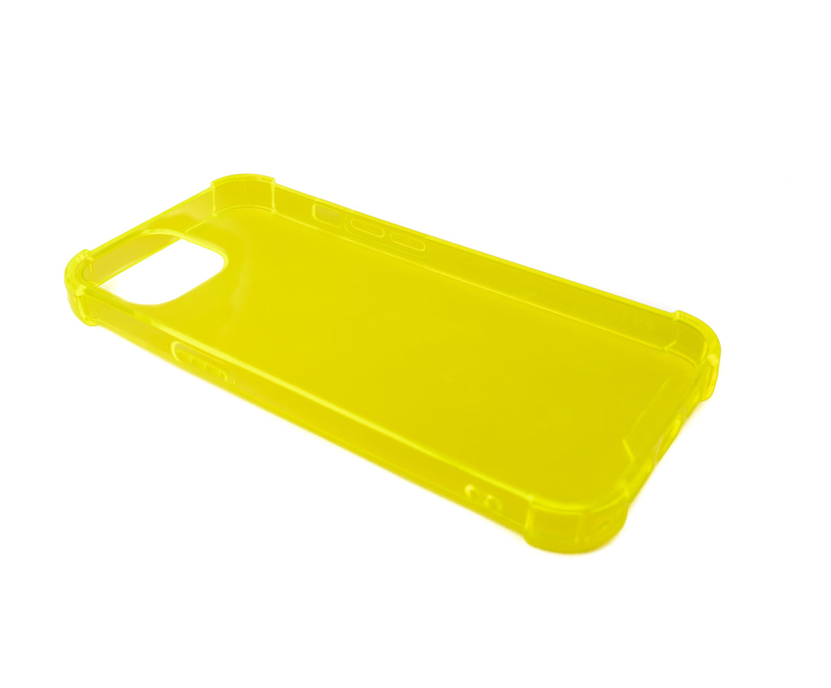 Schutzhülle aus Silikon in Gelb Transparent Hülle für iPhone 13 | System-S
