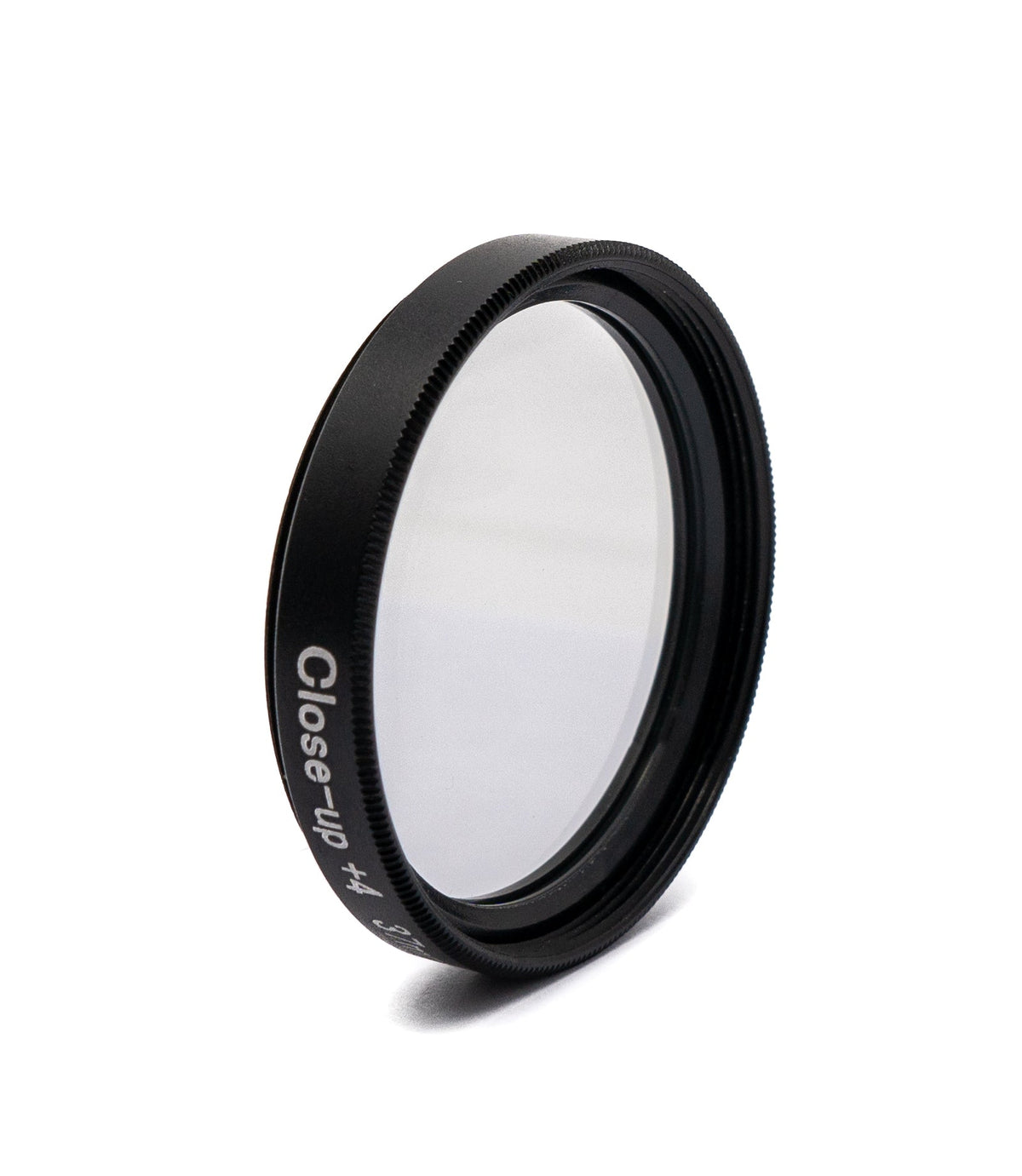 Makro Linse +4 Zoom Close Up Filter mit Clip in Schwarz | System-S