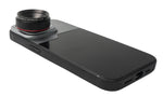 Makro Linse 1.1x bis 2.8x Filter mit Hülle in Schwarz für iPhone 13 Pro | System-S