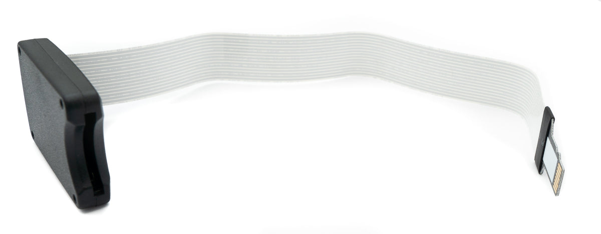SD Karte 25 cm Kabel Micro SD Stecker zu Standard Buchse Verlängerung Adapter | System-S