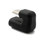 USB 3.1 U Turn 180° Adapter Typ C Stecker zu 2.0 Micro B Buchse Kabel in Schwarz | System-S