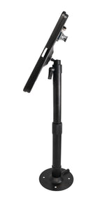 Tischständer 360° Halterung abschließbar für iPad Pro 11,0" (2018) in Schwarz | System-S