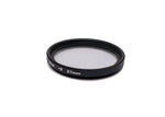 Stern Filter 6 Punkt 37 mm Star Light Linse mit Clip für Smartphones in Schwarz | System-S