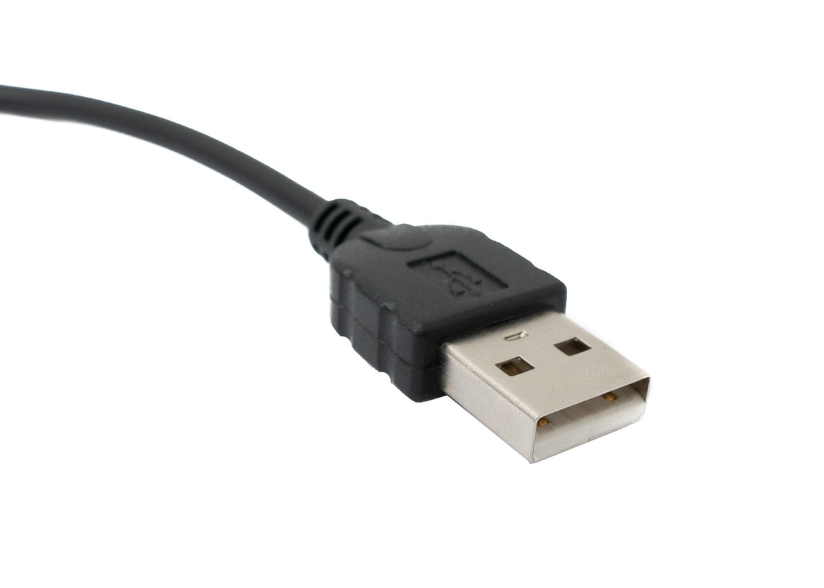 USB 2.0 Kabel 30 cm Mini B Stecker zu Typ A Stecker I SYSTEM-S