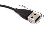 USB 2.0 Kabel 100 cm Ladekabel für Fitbit charge 5 & Fitbit LUXE Smartwatch | System-S