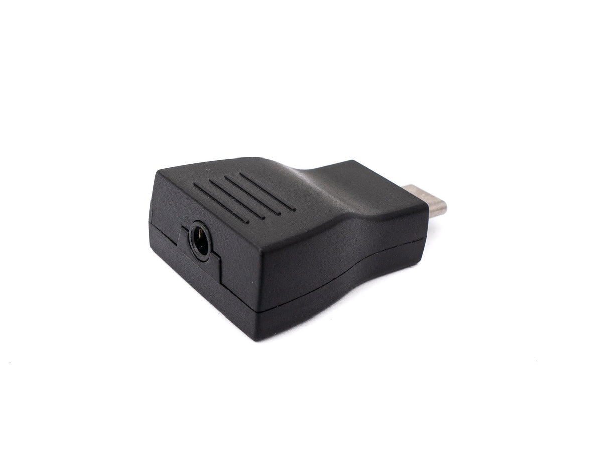 Audio USB Adapter 3,5 mm Klinke Buchse zu 3.1 Typ C Stecker AUX Kabel in Schwarz | System-S