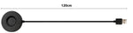 USB 2.0 Kabel 100 cm Ladestation für Realme Watch S Pro Smartwatch in Schwarz | System-S
