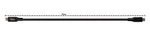 USB4 USB Kabel 50 cm Typ C Stecker zu Stecker 40 Gbit/s USB 4.0 in Schwarz | System-S