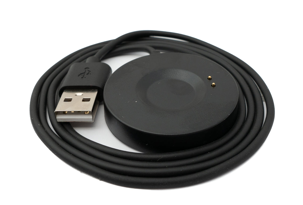 USB 2.0 Kabel 100 cm Ladestation für Realme Watch S Pro Smartwatch in Schwarz | System-S
