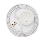 USB 2.0 Kabel 100 cm Ladestation für Honor Watch GS3 Smartwatch in Weiß | System-S