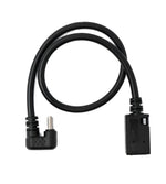 USB 3.1 U Turn 180° Kabel 30 cm Typ C Stecker zu 2.0 Mini Buchse Winkel Schwarz | System-S