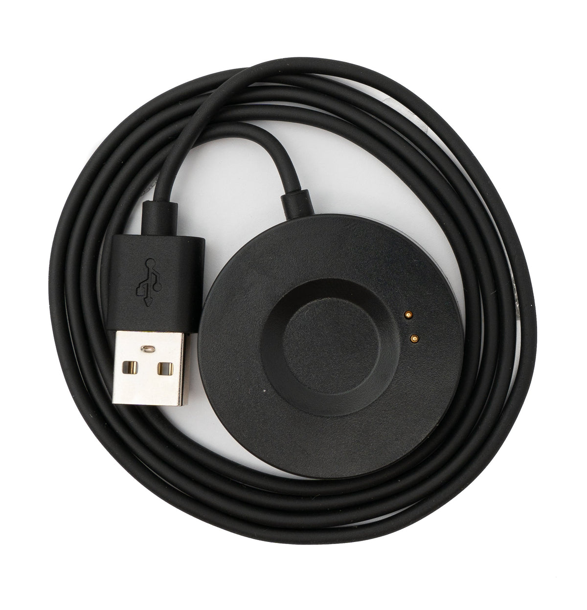 USB 2.0 Kabel 100 cm Ladestation für Realme Watch S Pro Smartwatch in Schwarz | System-S